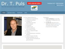 Tablet Screenshot of dokterpuls.be